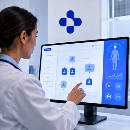 KOVA HEALTH fictional concept artwork demonstrating ai consulting