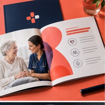 KOVA HEALTH fictional concept artwork demonstrating copywriting