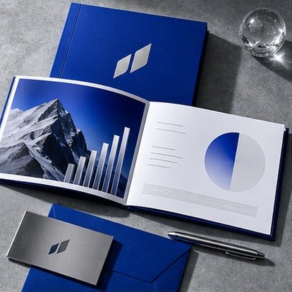 FLINTA fictional concept artwork demonstrating presentation design