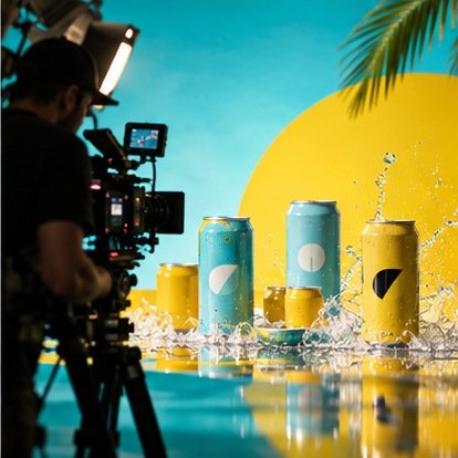 ONDAER fictional concept artwork demonstrating video production